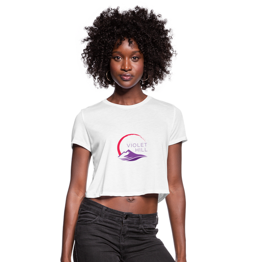 Women's Cropped T-Shirt - white