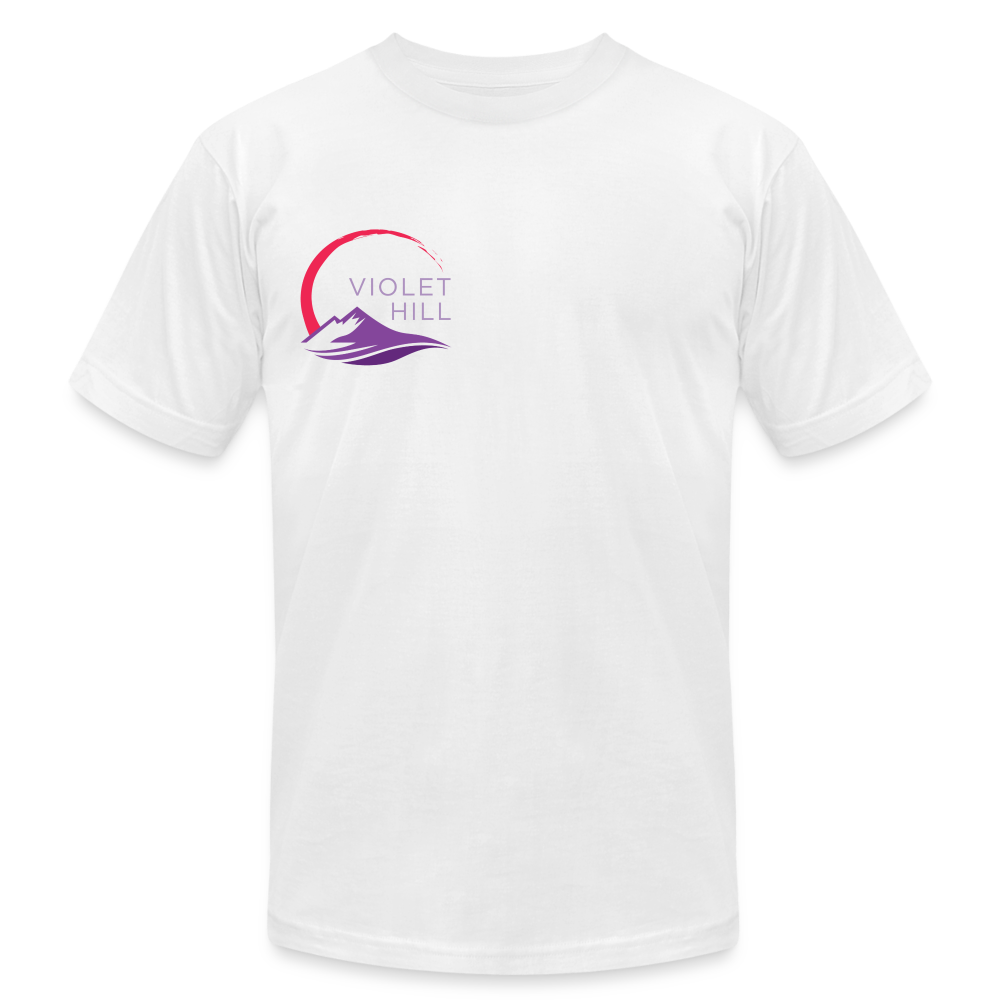 Unisex Jersey T-Shirt by Bella + Canvas - white