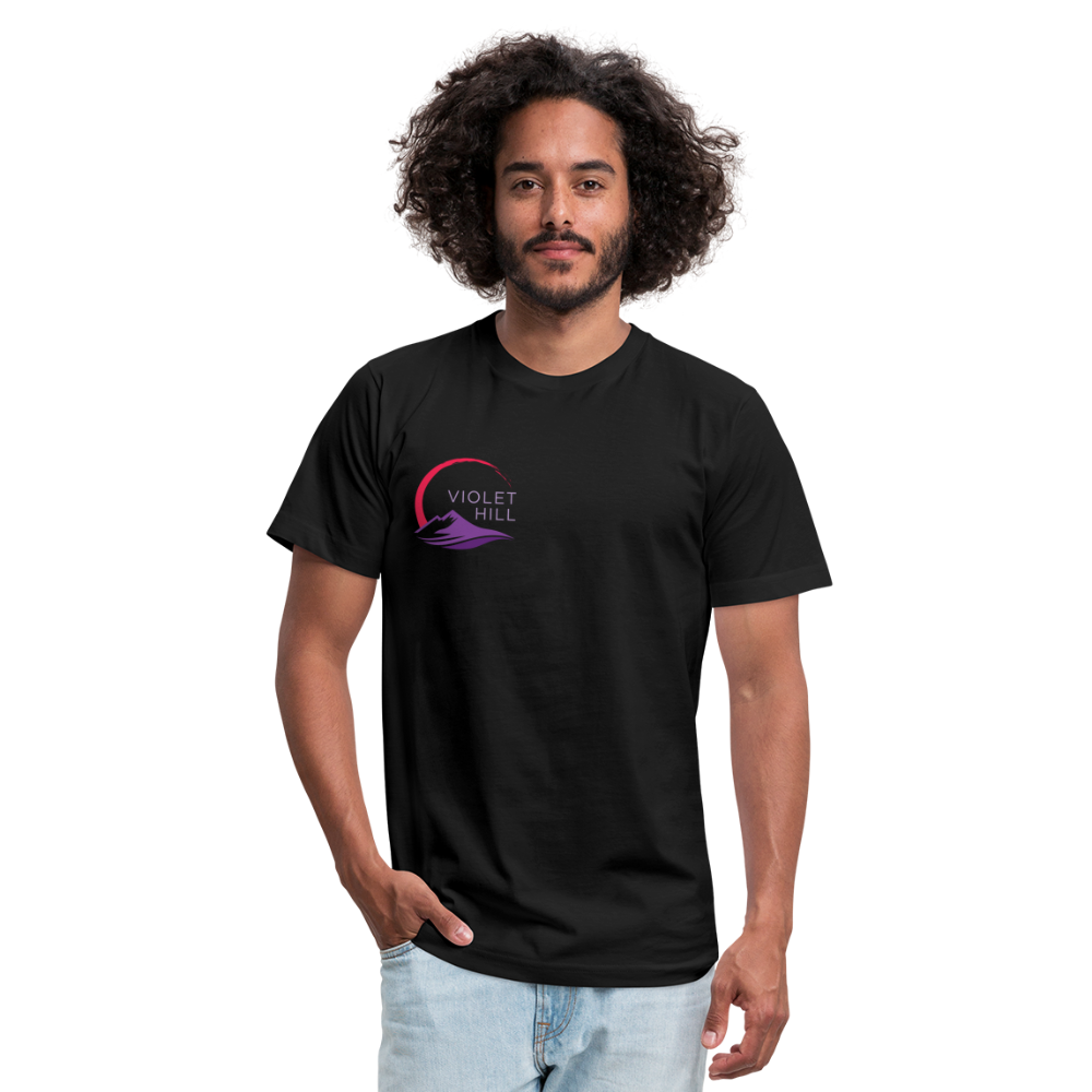 Unisex Jersey T-Shirt by Bella + Canvas - black