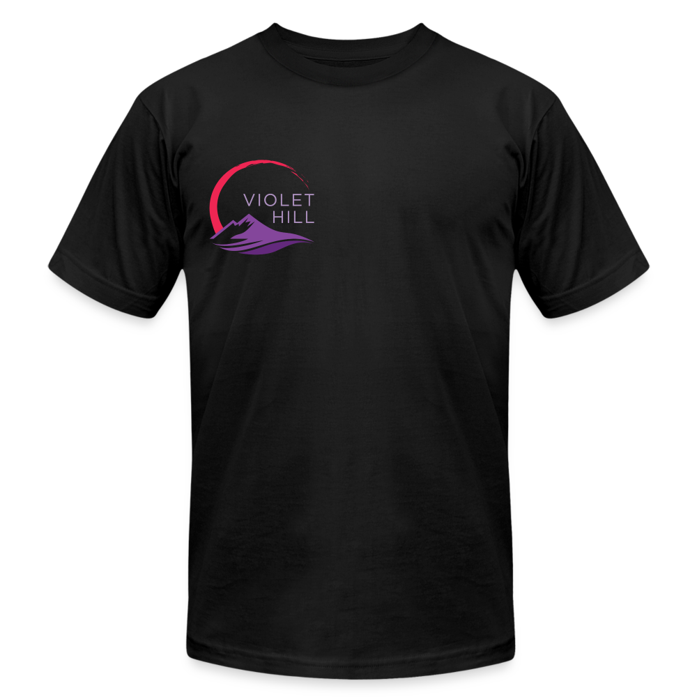 Unisex Jersey T-Shirt by Bella + Canvas - black